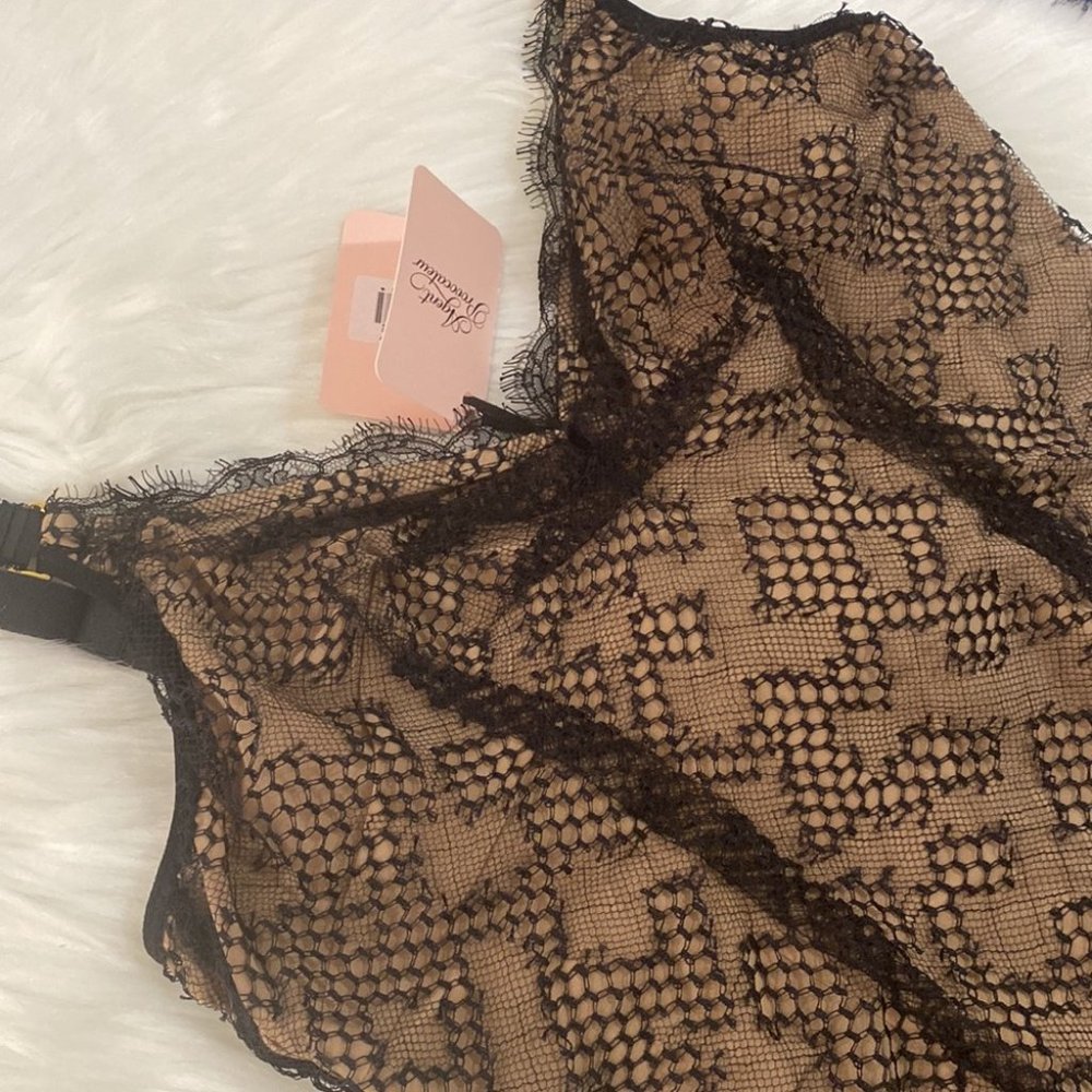 Agent Provocateur Black Lace Bodysuit - Picture 11 of 15